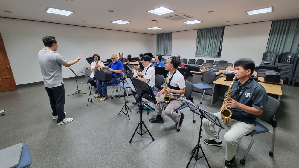 서울대학교 색소폰 앙상블 “트리플S” 합주 리허설